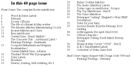 MLN 426 April 2018 contents