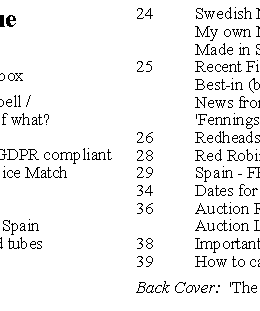 MLN 436 December 2019 Contents