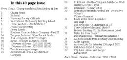 MLN 438 April 2020 contents