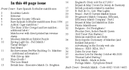 MLN 440 August 2020 contents