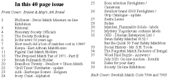 MLN 446 August 2021 Contents