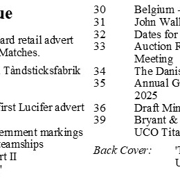 MLN 468 April 2025 Contents