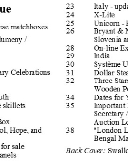 MLN 470 August 2025 Contents