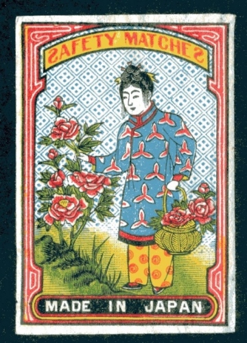 Japan export label, Meiji – Taisho era