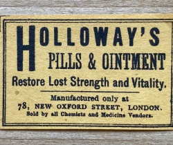 Holloway's Pills and Ointment, variant 2