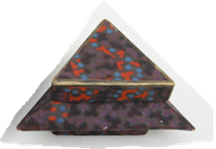 Flared box, triangle