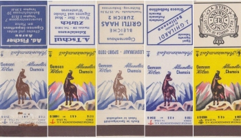 Bookmatches from 1940 – 1950