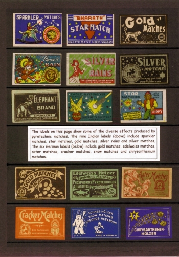 Indian and German labels