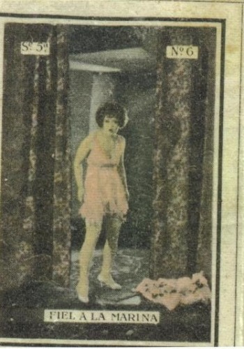 Caja única, con Clara Bow