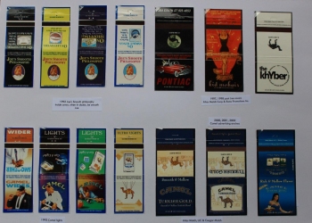 1992, 1997 and 2000's bookmatches