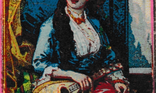Italian cut panel, 19th Century
