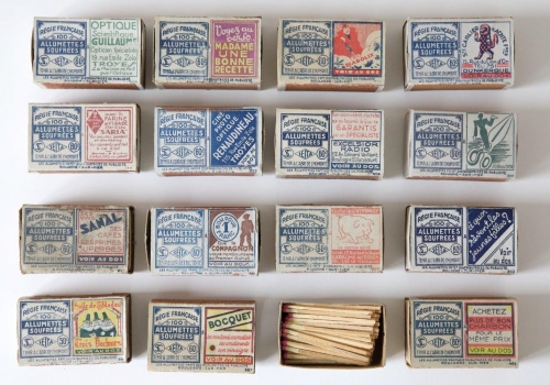 Advertising boxes, 1930s