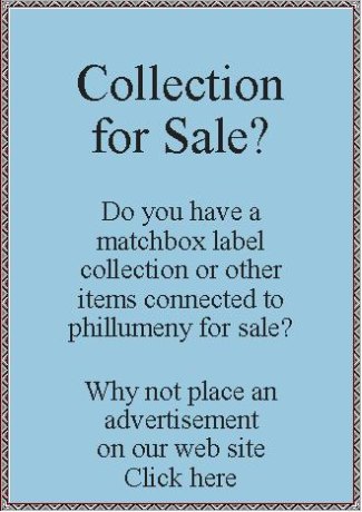 Advert - selling a collection