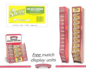 Wall dispenser advert and shrink-wrap label