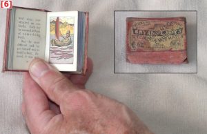 Miniature book, 58 x 41 x 20 mm